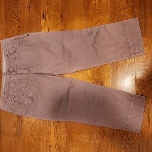 Hei Hei Anthropologie Capri Cargo Pants 8